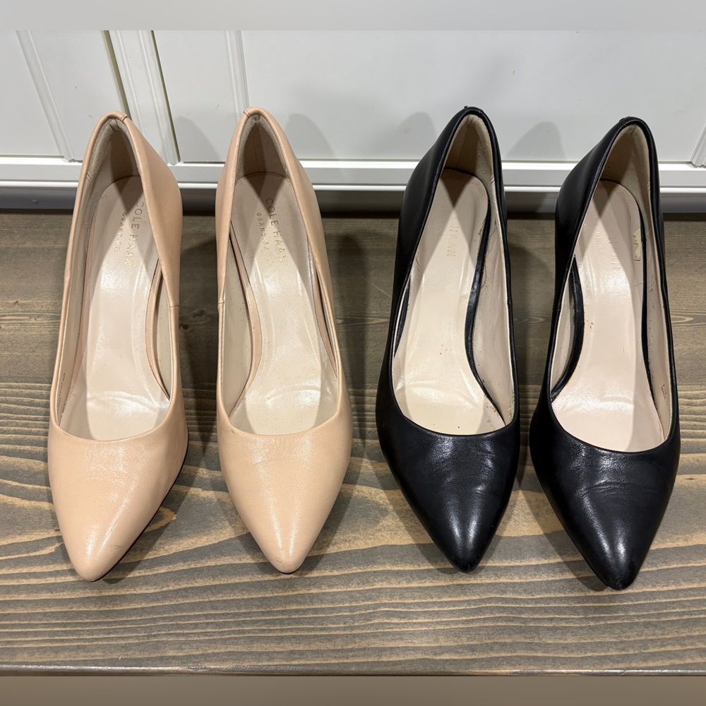 Lot of Cole Haan Leather Pumps - Size 6